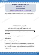 Đề kiểm tra 15 phút Văn 8 - Đề số 5